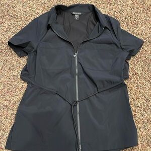 New with no tags. Athletic Short sleeve thin jacket, small petite
